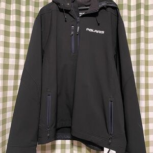 Polaris Black Softshell Jacket - NWT